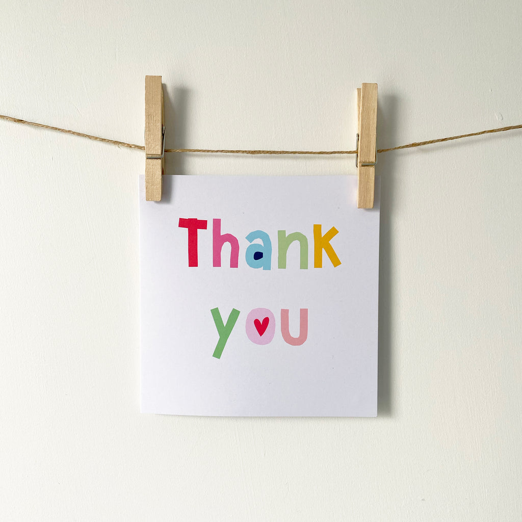 Thank you Greetings Card