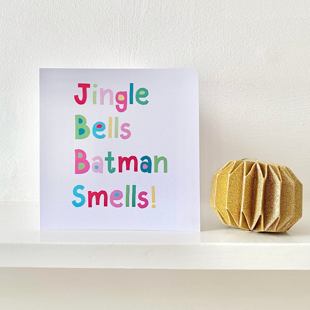 Jingle Bells Greetings Card